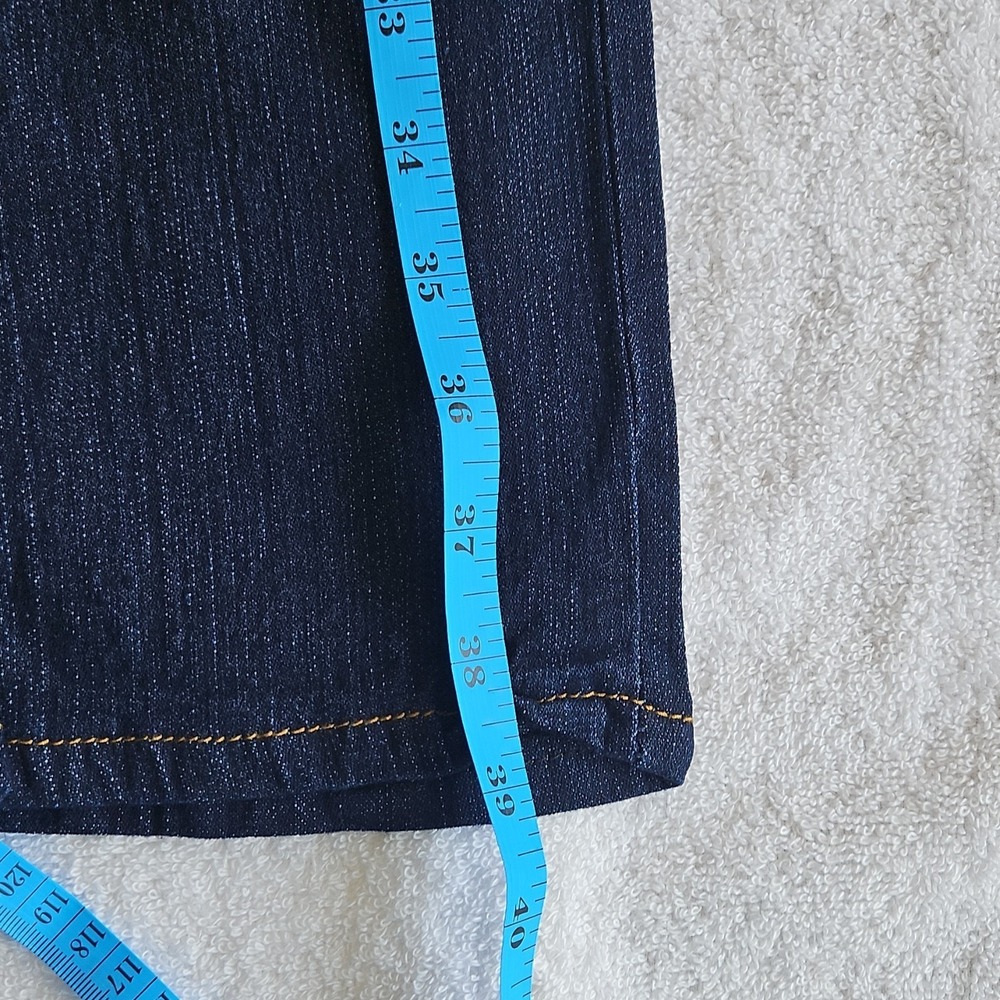 Top Jhon Boys Straight Jeans Dark Blue Cotton Spandex Size 9/10‎ MP701 woman - Picture 9 of 11